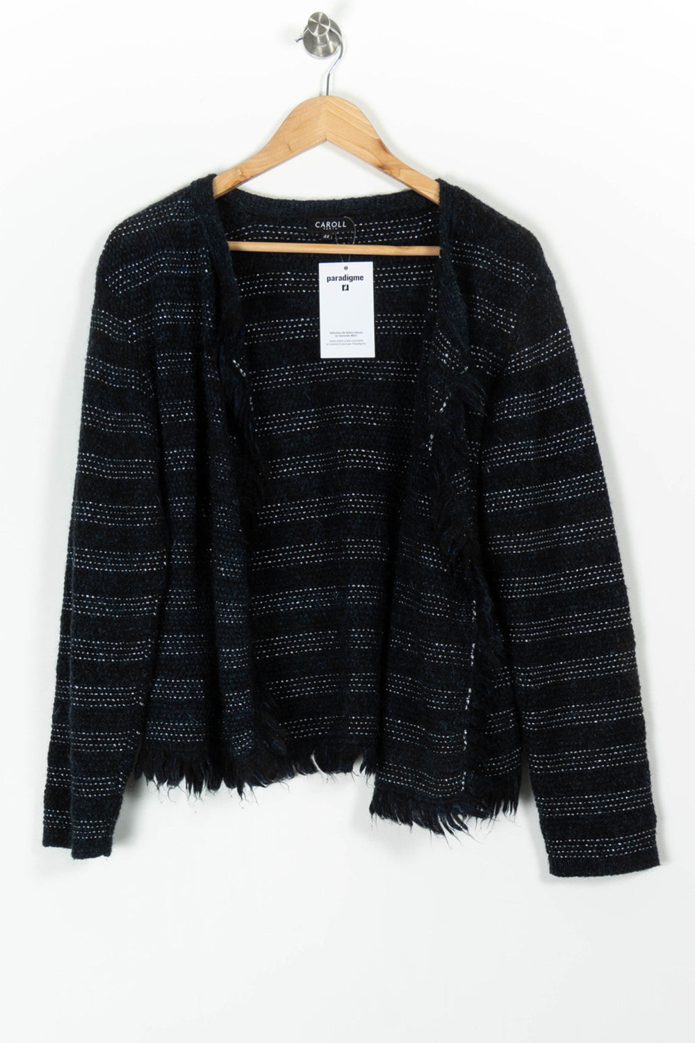 Gilet Bleu et Noir - Taille XXL/44 de la marque Caroll | PARAD97705 - Vendu par Paradigme - Image 2