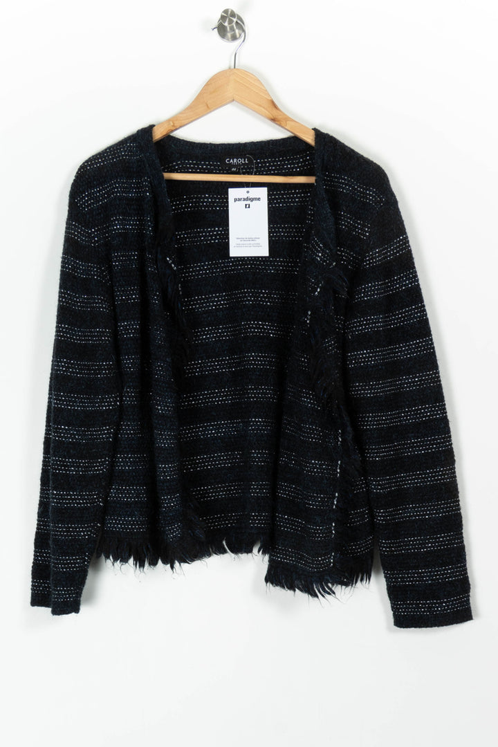 Gilet Bleu et Noir - Taille XXL/44 de la marque Caroll | PARAD97705 - Vendu par Paradigme - Image 2