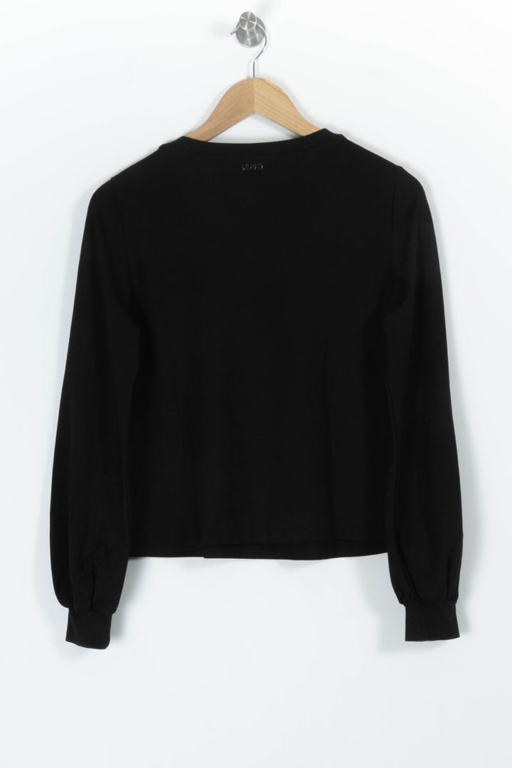 Sweatshirt Noir - Taille XS/34 de la marque Liu Jo | PARAD97710 - Vendu par Paradigme - Image 4