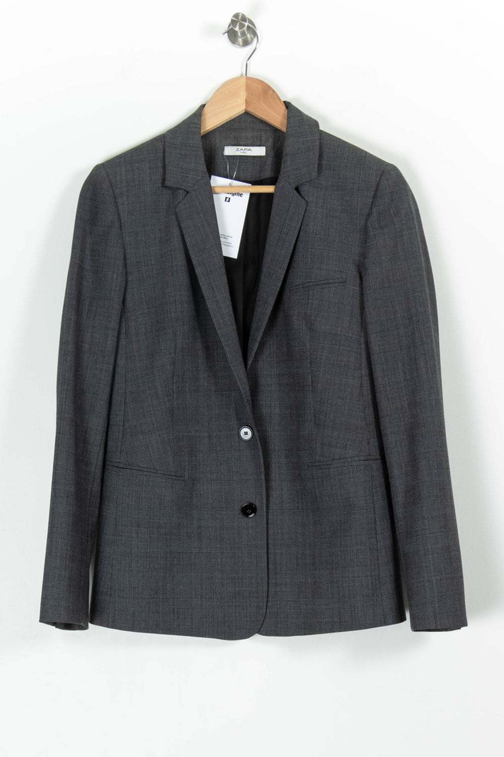 Blazer Gris - Taille M/38 de la marque ZAPA | PARAD97712 - Vendu par Paradigme - Image 2