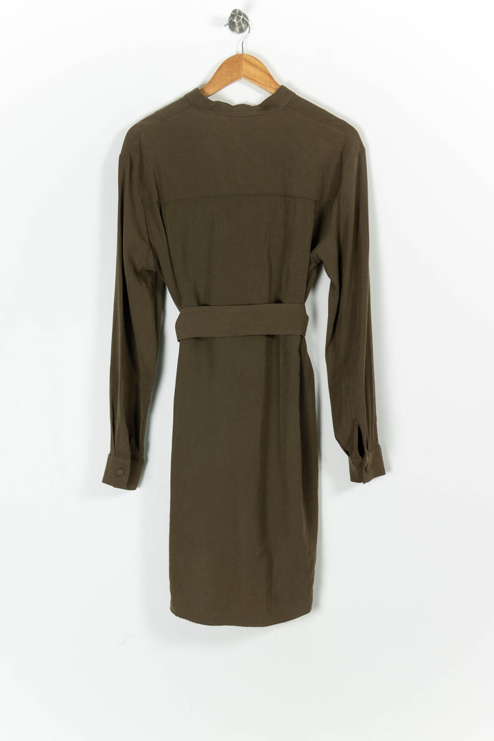 Robe Midi Verte - Taille S/36 de la marque Imperial | PARAD97713 - Vendu par Paradigme - Image 4