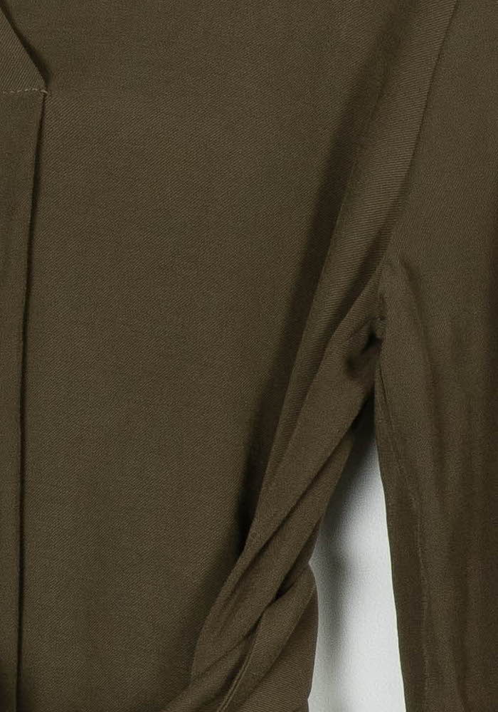 Robe Midi Verte - Taille S/36 de la marque Imperial | PARAD97713 - Vendu par Paradigme - Image 3