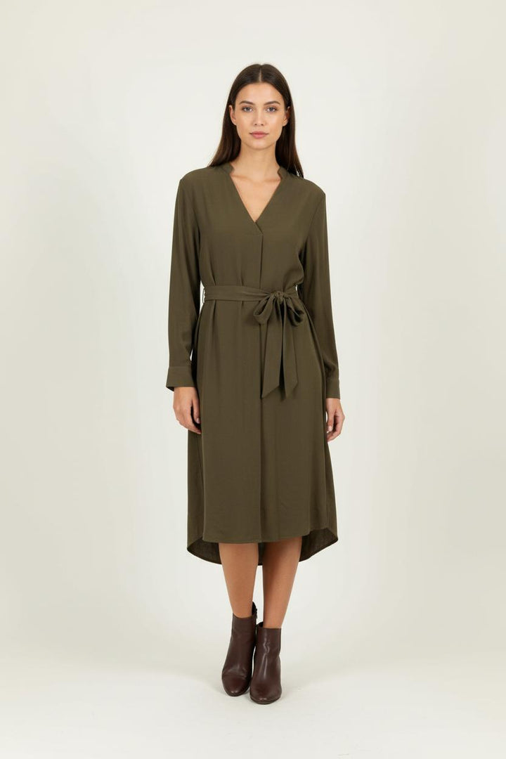 Robe Midi Verte - Taille S/36 de la marque Imperial | PARAD97713 - Vendu par Paradigme - Image 1