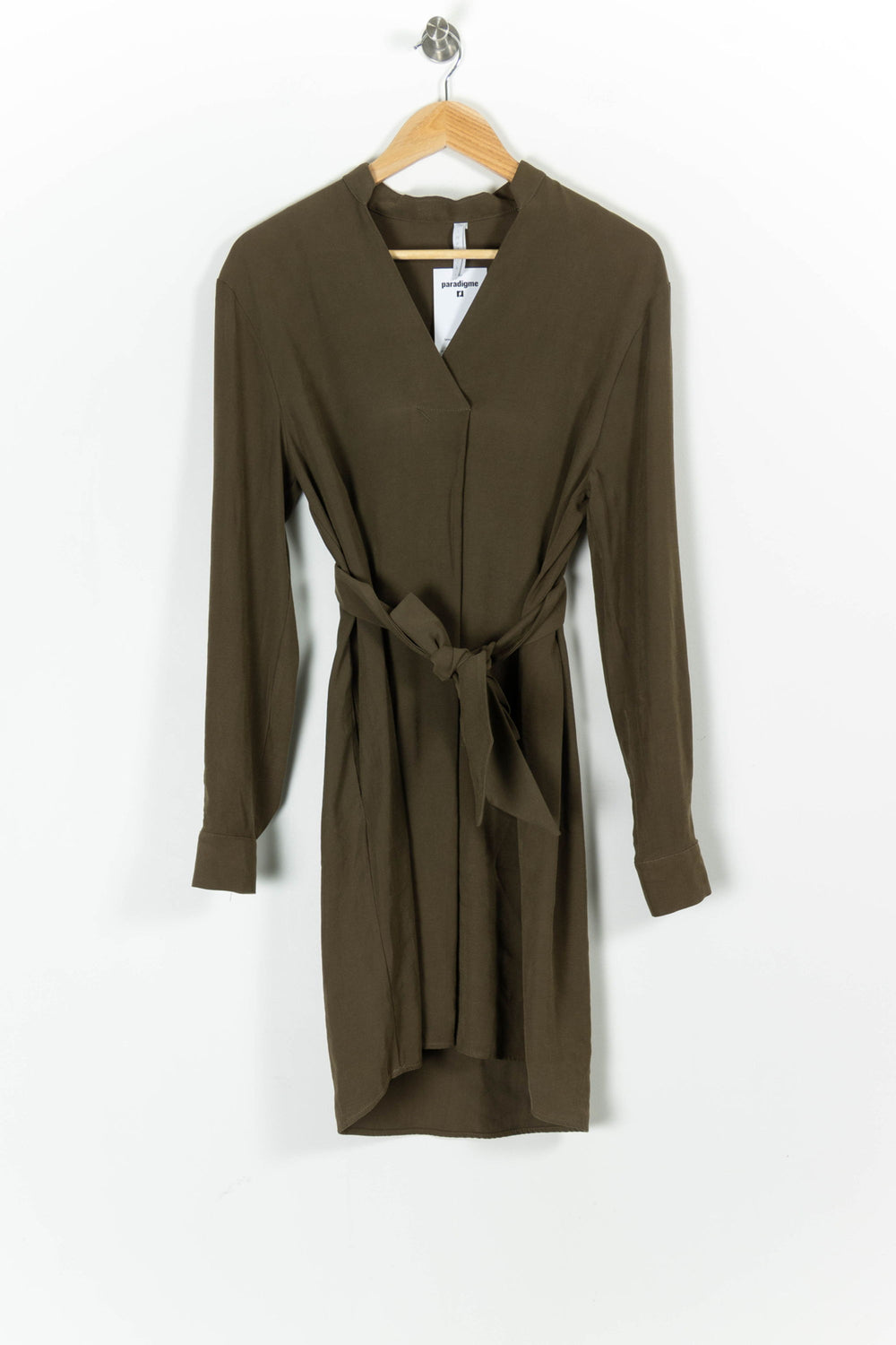 Robe Midi Verte - Taille S/36 de la marque Imperial | PARAD97713 - Vendu par Paradigme - Image 2