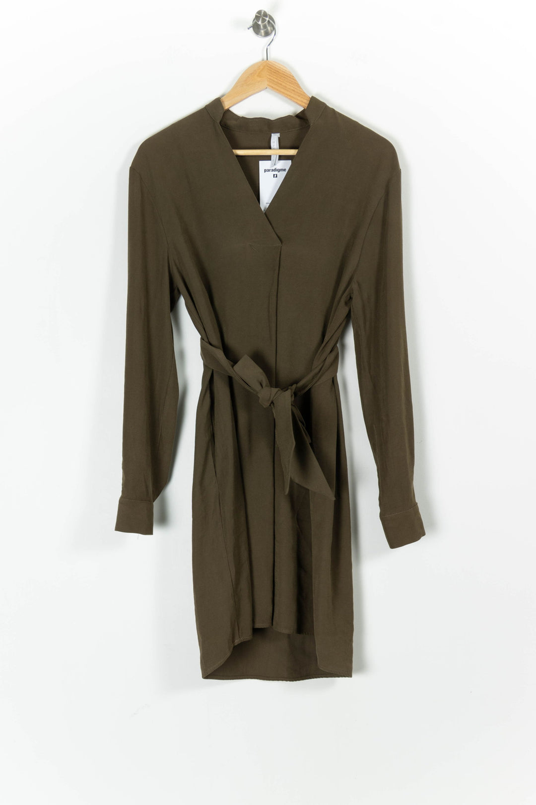 Robe Midi Verte - Taille S/36 de la marque Imperial | PARAD97713 - Vendu par Paradigme - Image 2