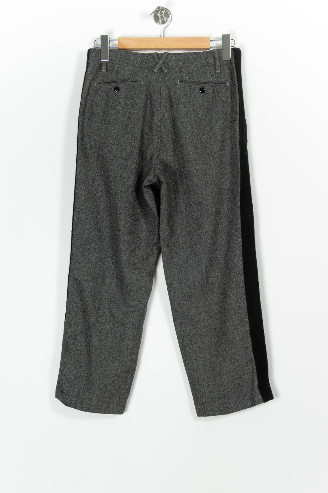 Pantalon Gris et Noir - Taille M/38 de la marque Bellerose | PARAD97714 - Vendu par Paradigme - Image 4