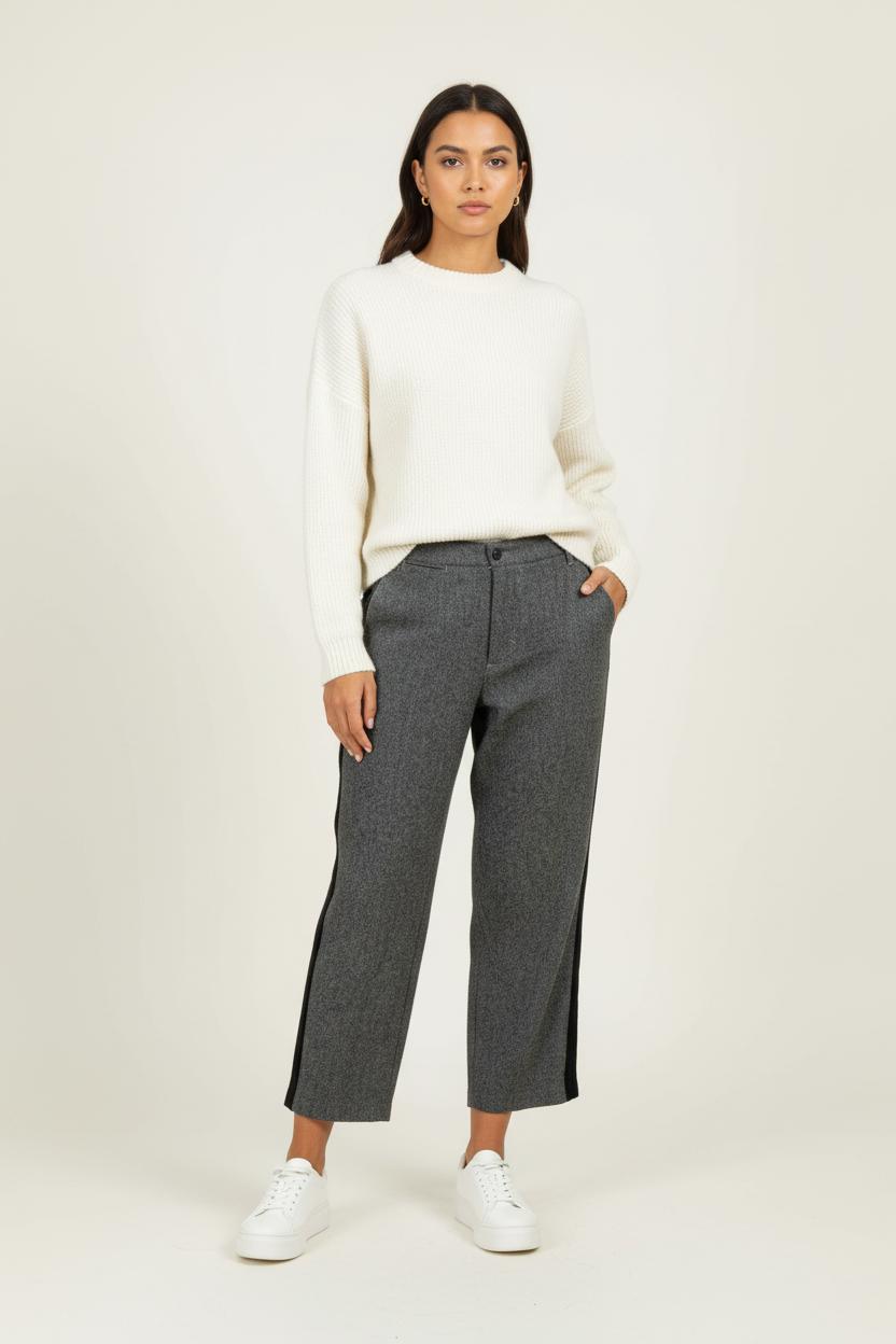 Pantalon Gris et Noir - Taille M/38 de la marque Bellerose | PARAD97714 - Vendu par Paradigme - Image 1