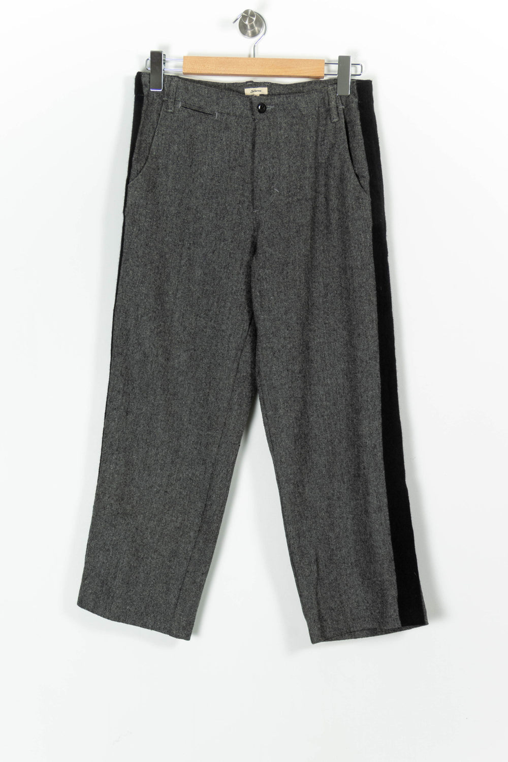 Pantalon Gris et Noir - Taille M/38 de la marque Bellerose | PARAD97714 - Vendu par Paradigme - Image 2