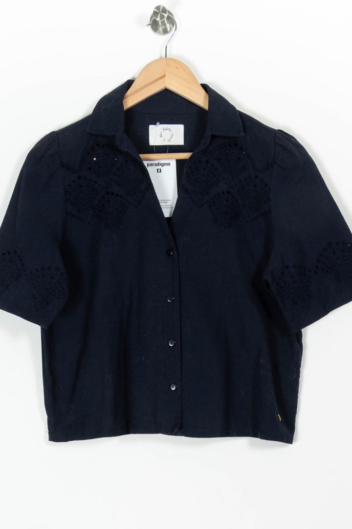 Chemisette Bleue - Taille XS/34 de la marque Des petits hauts | PARAD97717 - Vendu par Paradigme - Image 2