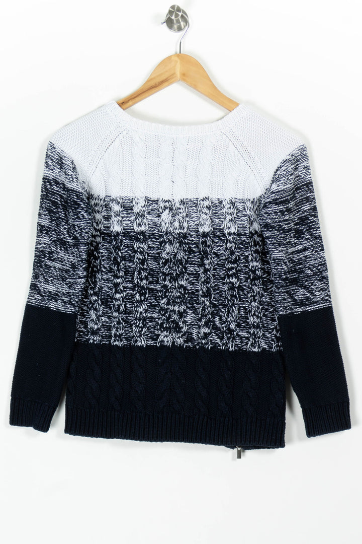 Pull Bleu et Blanc - Taille S/36 de la marque Comptoir des Cotonniers | PARAD97718 - Vendu par Paradigme - Image 4