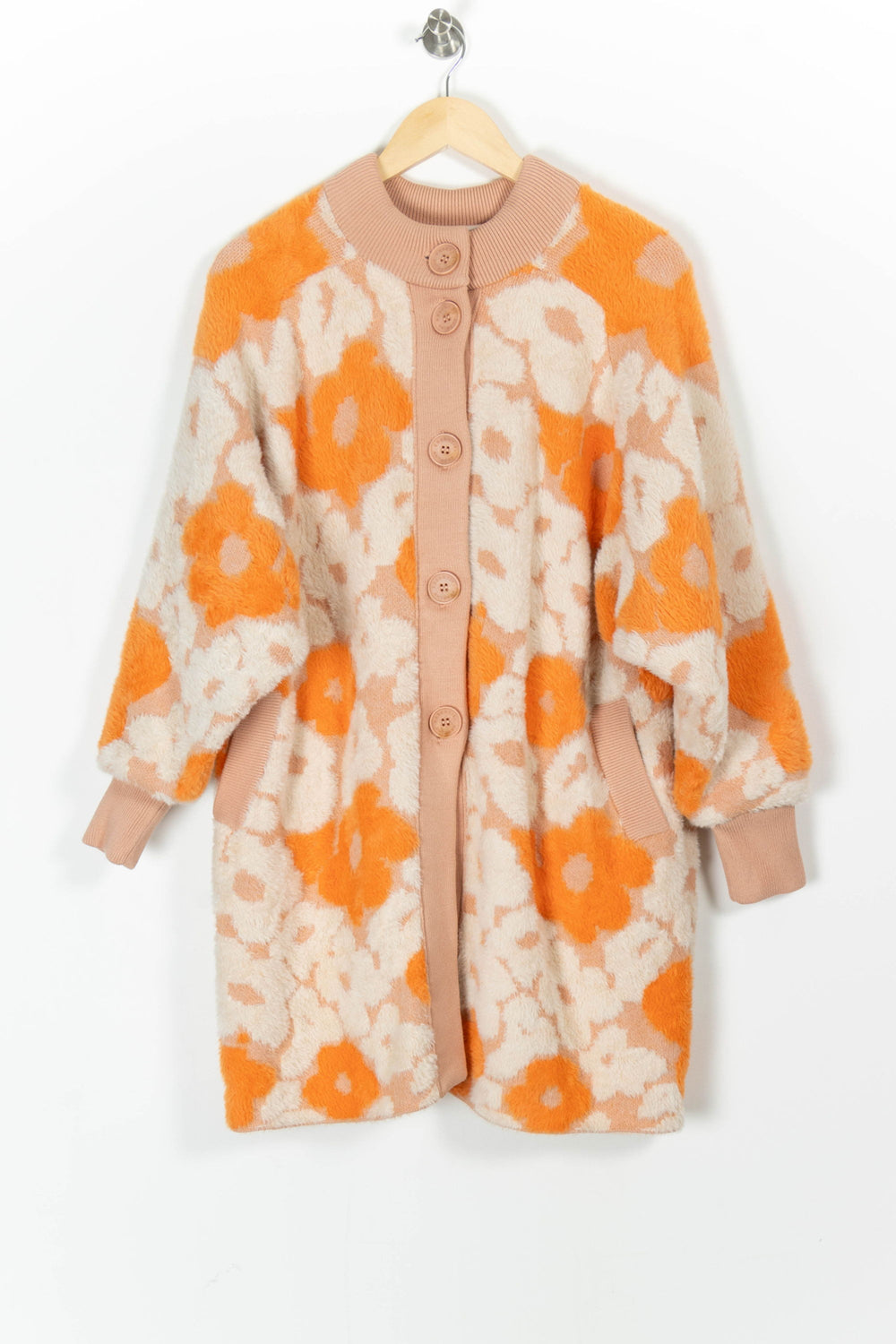 Manteau Orange et Beige - Taille S/36 de la marque Essentiel Antwerp | PARAD97720 - Vendu par Paradigme - Image 2