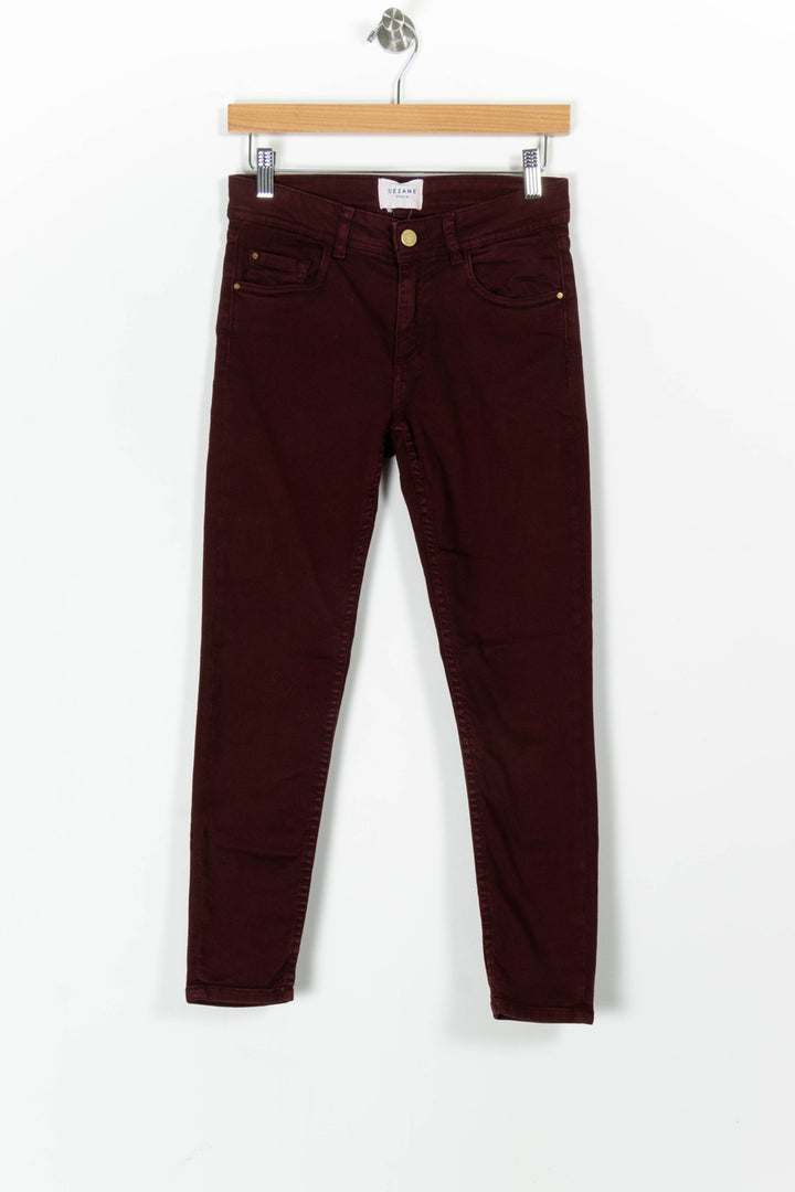 Jean Bordeaux - Taille XS/34 de la marque Sézane | PARAD97723 - Vendu par Paradigme - Image 2