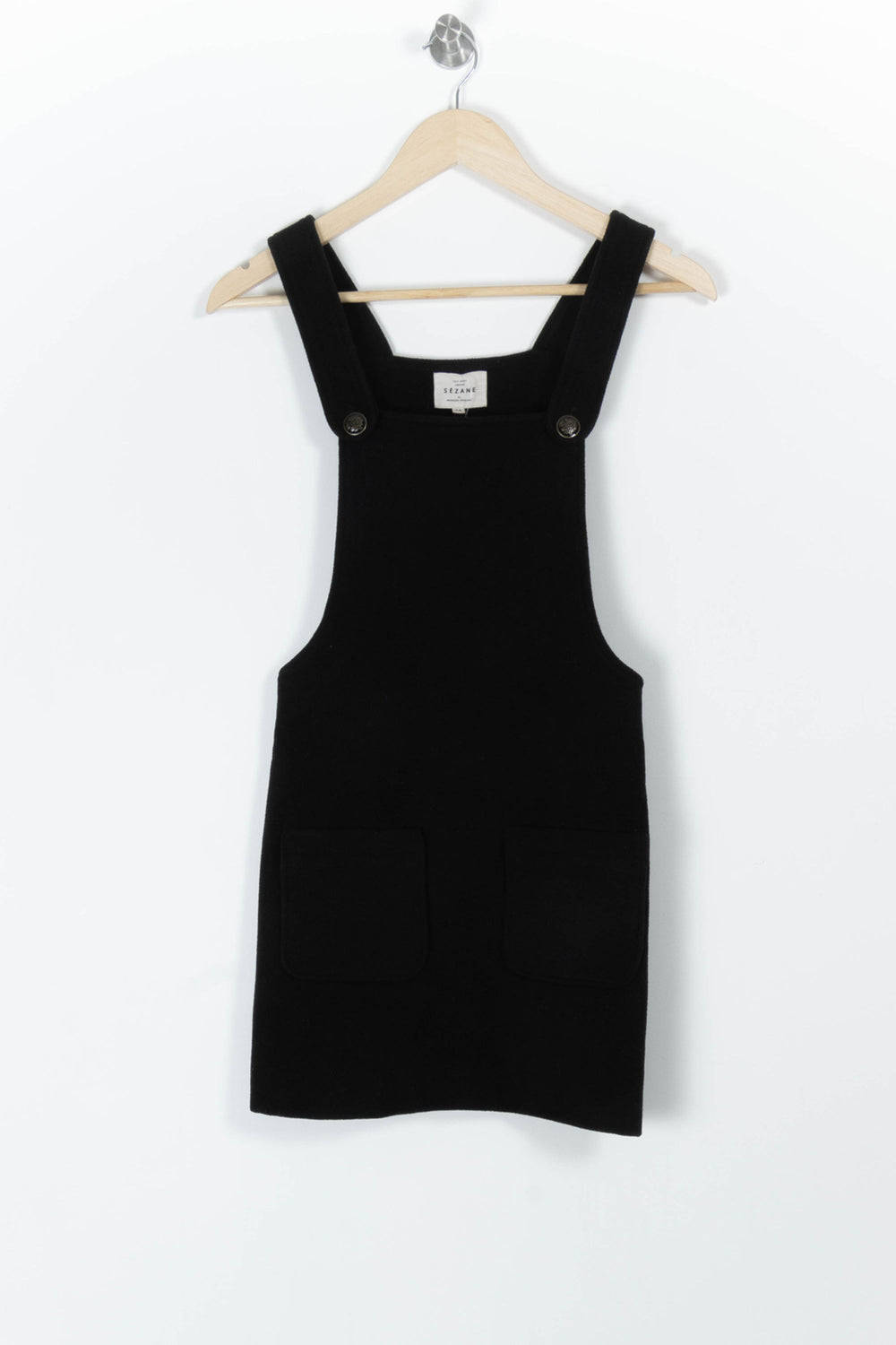 Robe Salopette Noire - Taille XS/34 de la marque Sézane | PARAD97728 - Vendu par Paradigme - Image 2