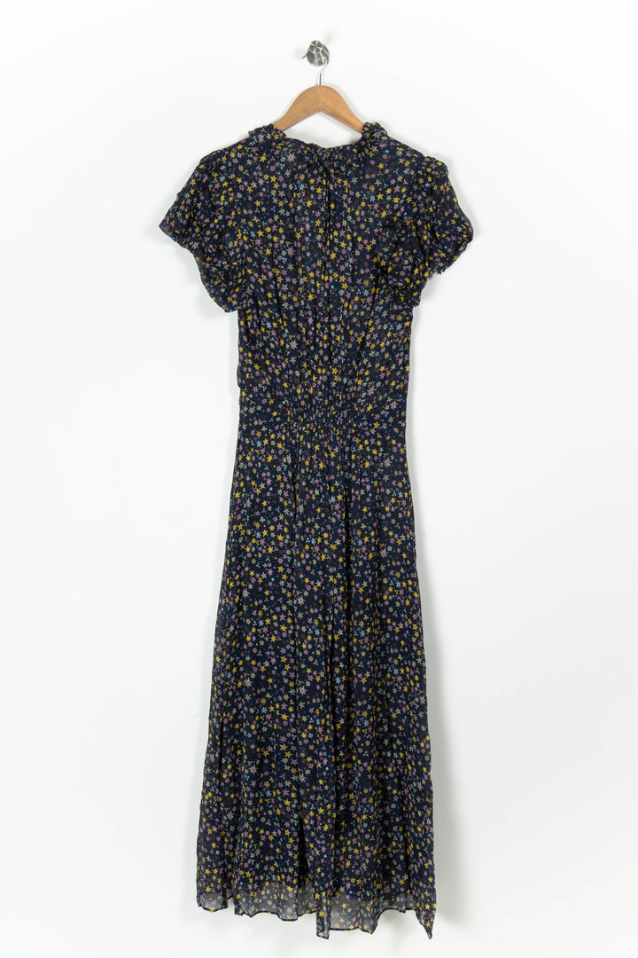 Robe Longue Bleue et Jaune - Taille XS/34 de la marque Zadig&Voltaire | PARAD97729 - Vendu par Paradigme - Image 4