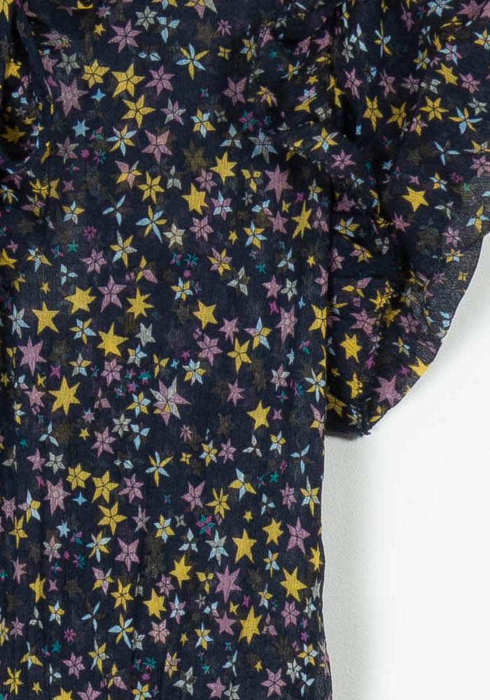 Robe Longue Bleue et Jaune - Taille XS/34 de la marque Zadig&Voltaire | PARAD97729 - Vendu par Paradigme - Image 3
