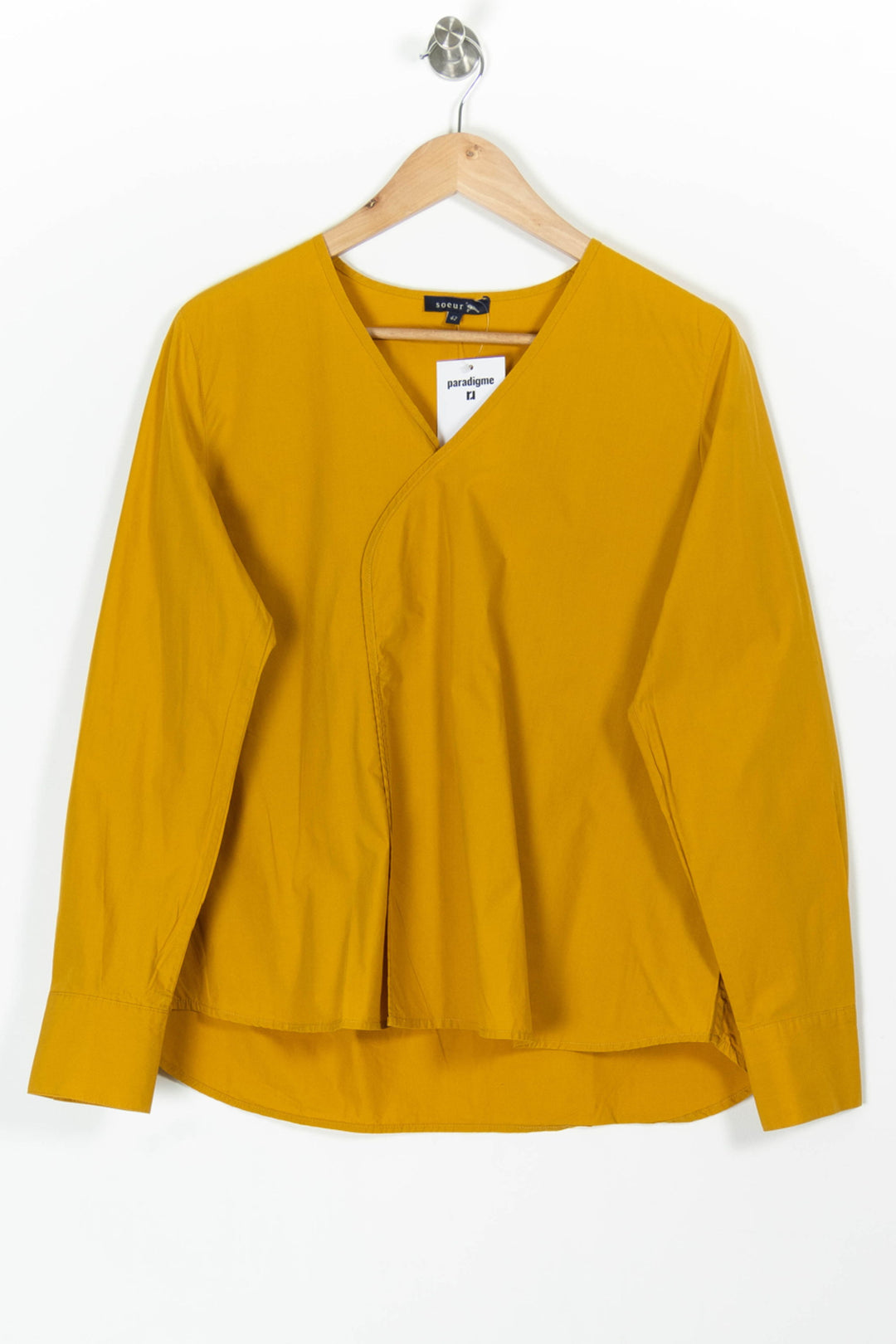 Blouse Jaune - Taille XL/42 de la marque Soeur | PARAD97733 - Vendu par Paradigme - Image 2