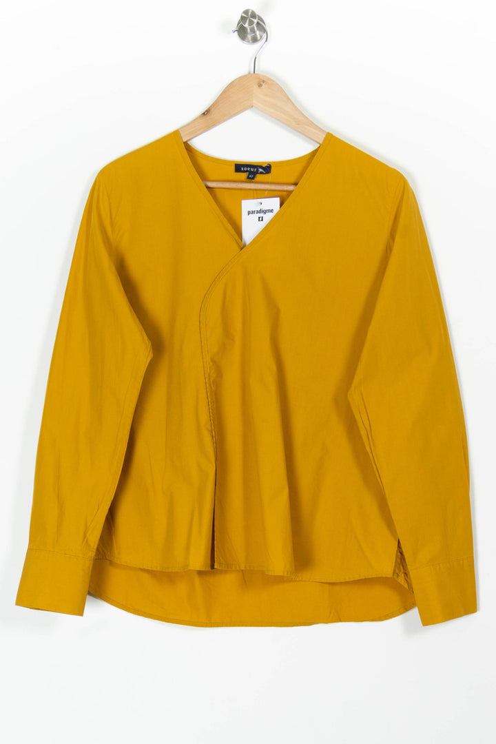 Blouse Jaune - Taille XL/42 de la marque Soeur | PARAD97733 - Vendu par Paradigme - Image 2