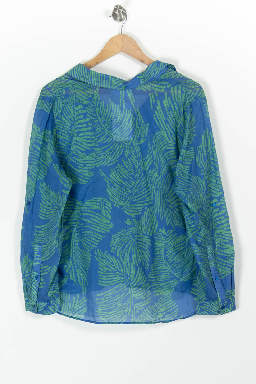 Blouse Bleu et Vert - Taille L/40 de la marque Sud express | PARAD97739 - Vendu par Paradigme - Image 4