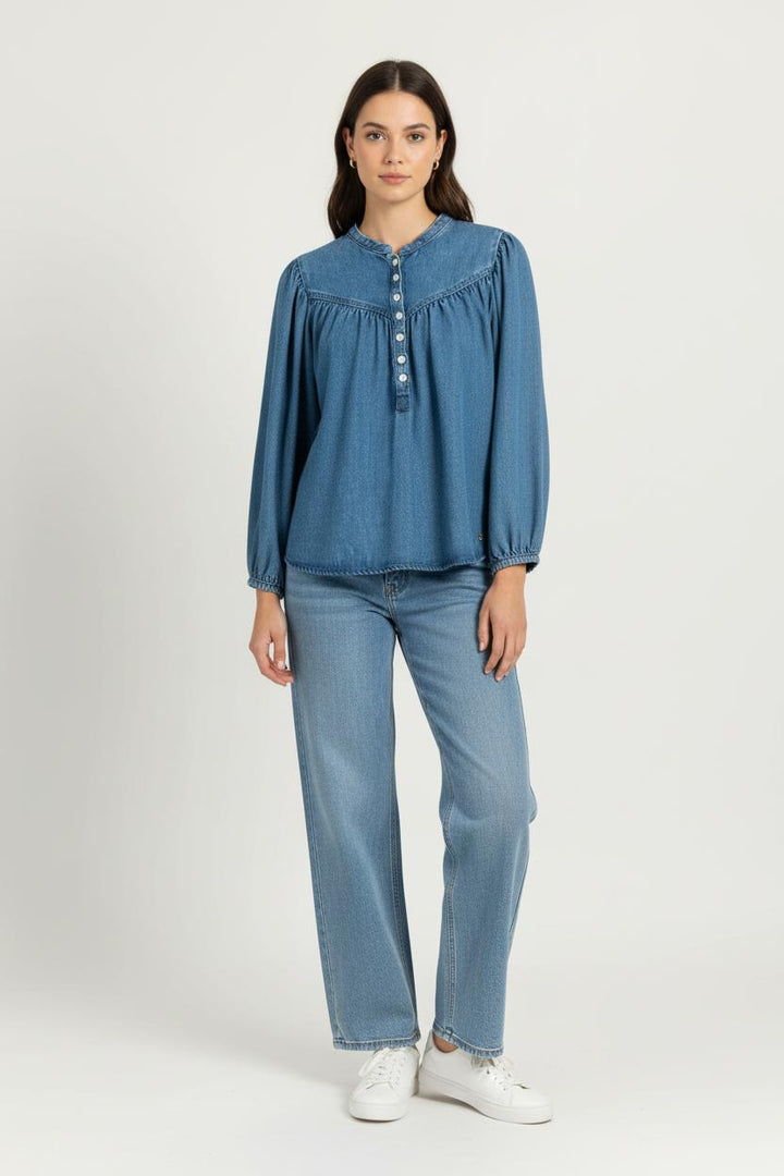 Blouse Bleue - Taille XS/34 de la marque Des petits hauts | PARAD97742 - Vendu par Paradigme - Image 1