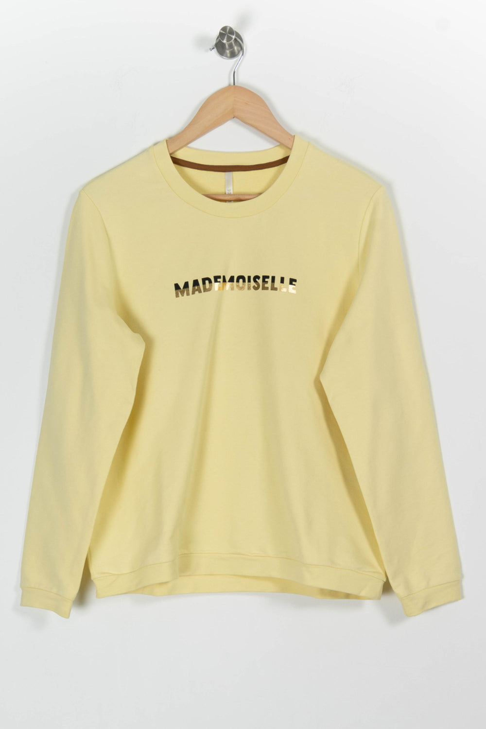 Sweatshirt Jaune - Taille XL/42 de la marque I.Code | PARAD97744 - Vendu par Paradigme - Image 2