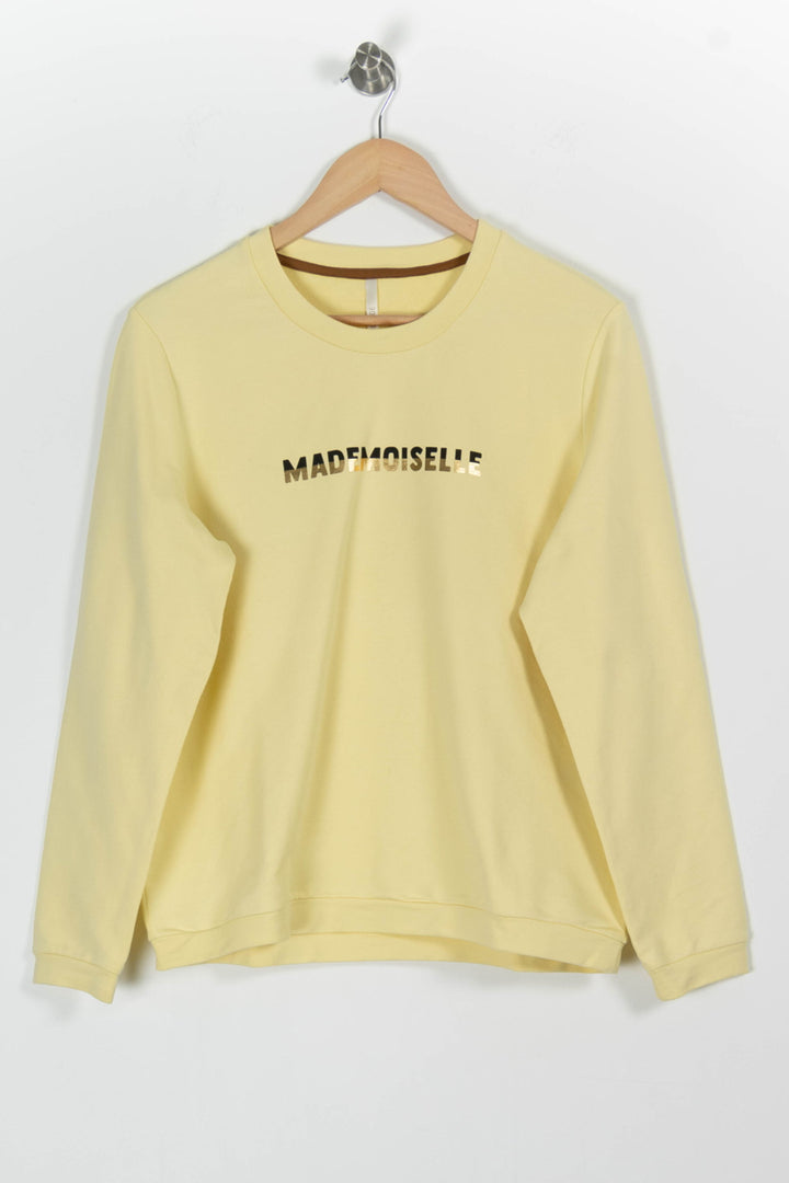 Sweatshirt Jaune - Taille XL/42 de la marque I.Code | PARAD97744 - Vendu par Paradigme - Image 2