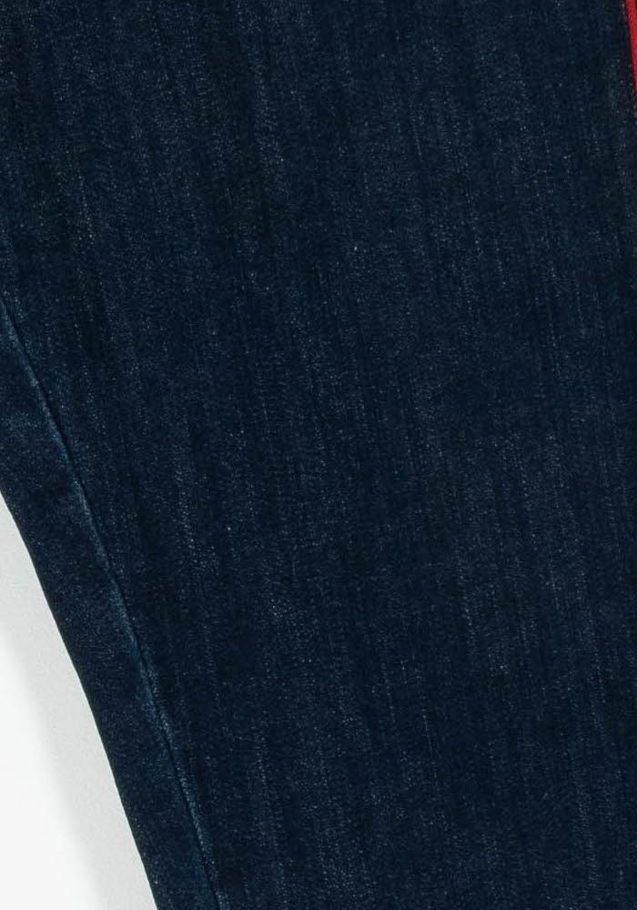 Jean Skinny Bleu et Rouge - Taille L/40 de la marque IKKS | PARAD97745 - Vendu par Paradigme - Image 3