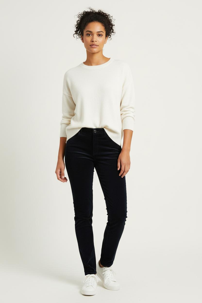 Pantalon Bleu - Taille L/40 de la marque Caroll | PARAD97746 - Vendu par Paradigme - Image 1
