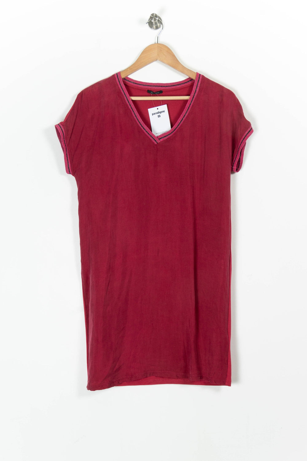 Robe T-shirt Rose - Taille L/40 de la marque IKKS | PARAD97749 - Vendu par Paradigme - Image 2