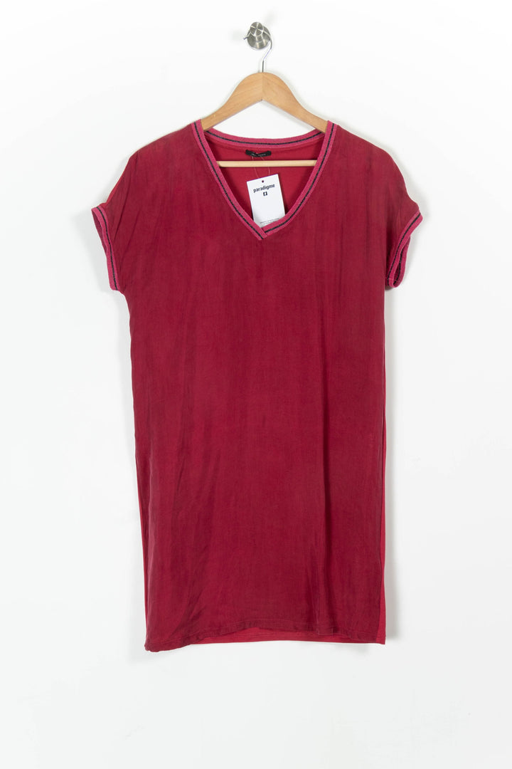 Robe T-shirt Rose - Taille L/40 de la marque IKKS | PARAD97749 - Vendu par Paradigme - Image 2