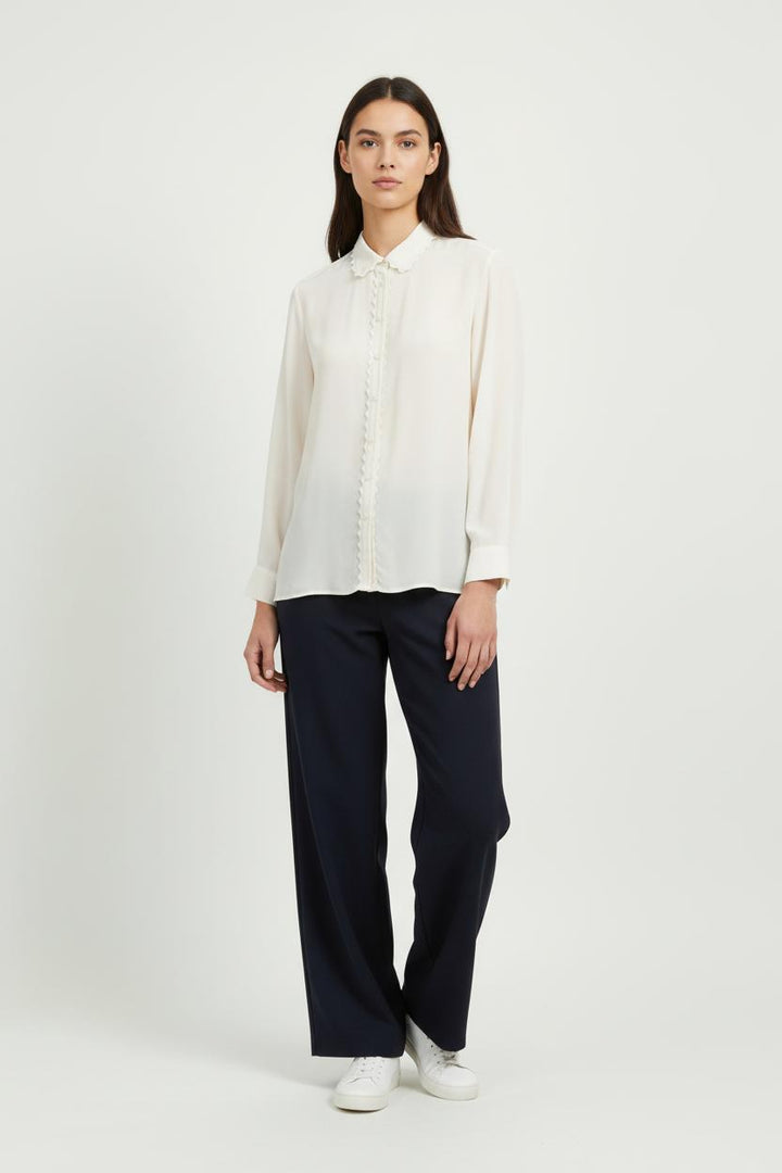 Chemise Beige - Taille M/38 de la marque Gerard Darel | PARAD97753 - Vendu par Paradigme - Image 1