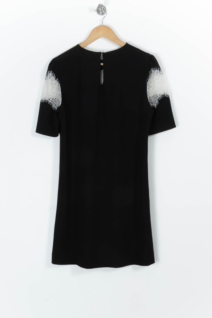 Robe Courte Noire et Blanche - Taille M/38 de la marque Claudie Pierlot | PARAD97755 - Vendu par Paradigme - Image 4