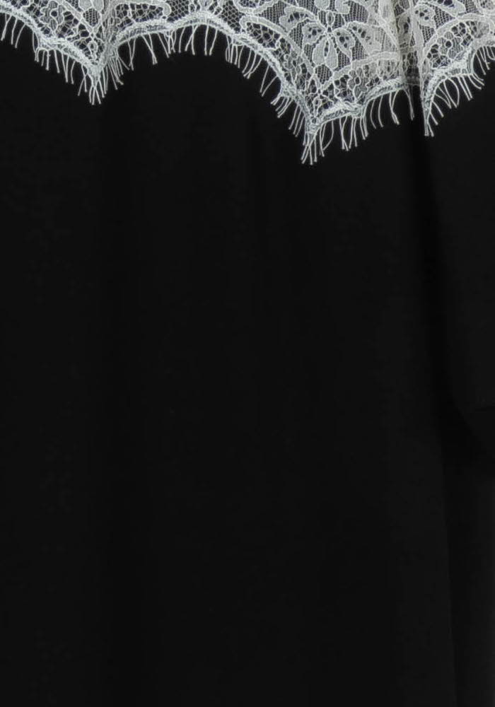 Robe Courte Noire et Blanche - Taille M/38 de la marque Claudie Pierlot | PARAD97755 - Vendu par Paradigme - Image 3