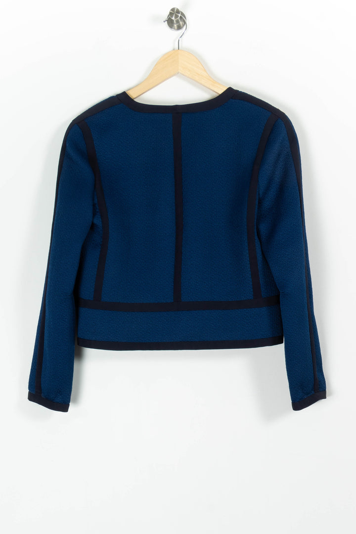Veste Bleue et Noire - Taille S/36 de la marque Sandro | PARAD97761 - Vendu par Paradigme - Image 4