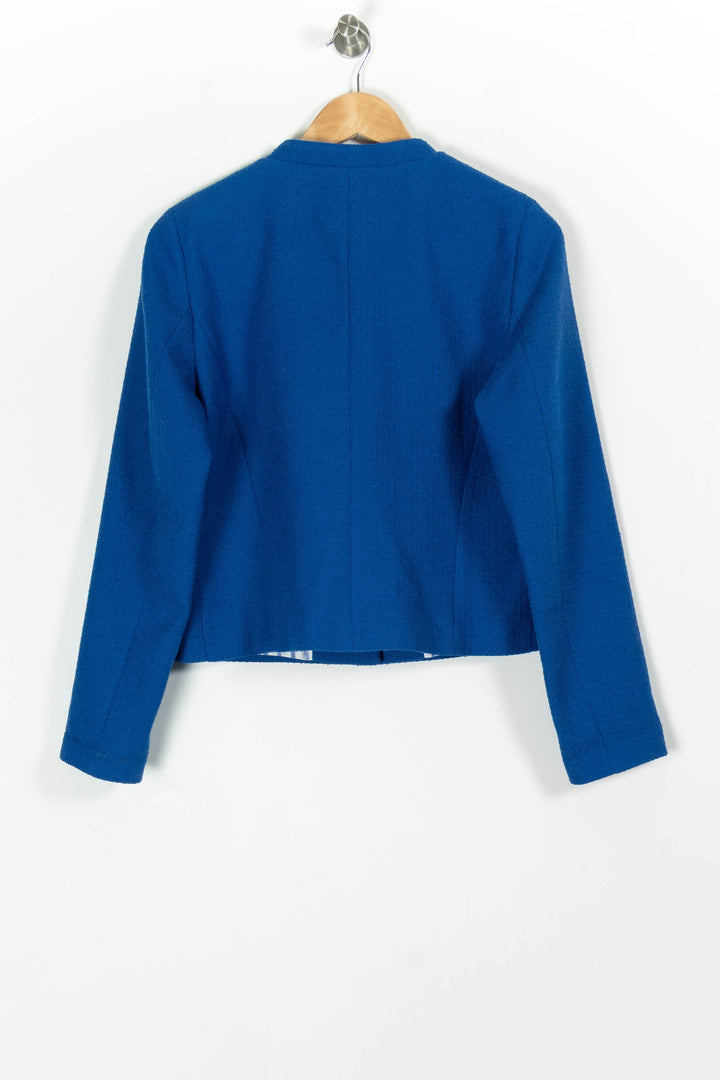 Veste Bleue - Taille M/38 de la marque Caroll | PARAD97762 - Vendu par Paradigme - Image 4