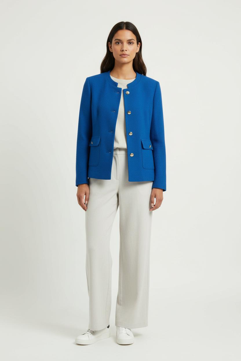 Veste Bleue - Taille M/38 de la marque Caroll | PARAD97762 - Vendu par Paradigme - Image 1