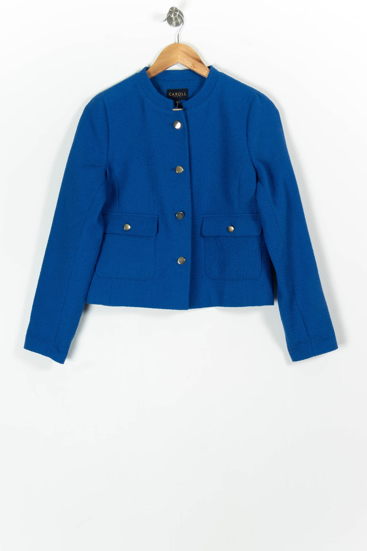 Veste Bleue - Taille M/38 de la marque Caroll | PARAD97762 - Vendu par Paradigme - Image 2