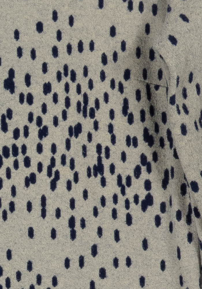 Robe Beige et Bleu - Taille M/38 de la marque La Fée Maraboutée | PARAD97763 - Vendu par Paradigme - Image 3