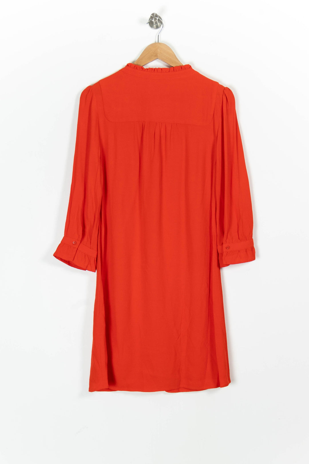 Robe Midi Rouge - Taille S/36 de la marque ba&sh | PARAD97766 - Vendu par Paradigme - Image 4