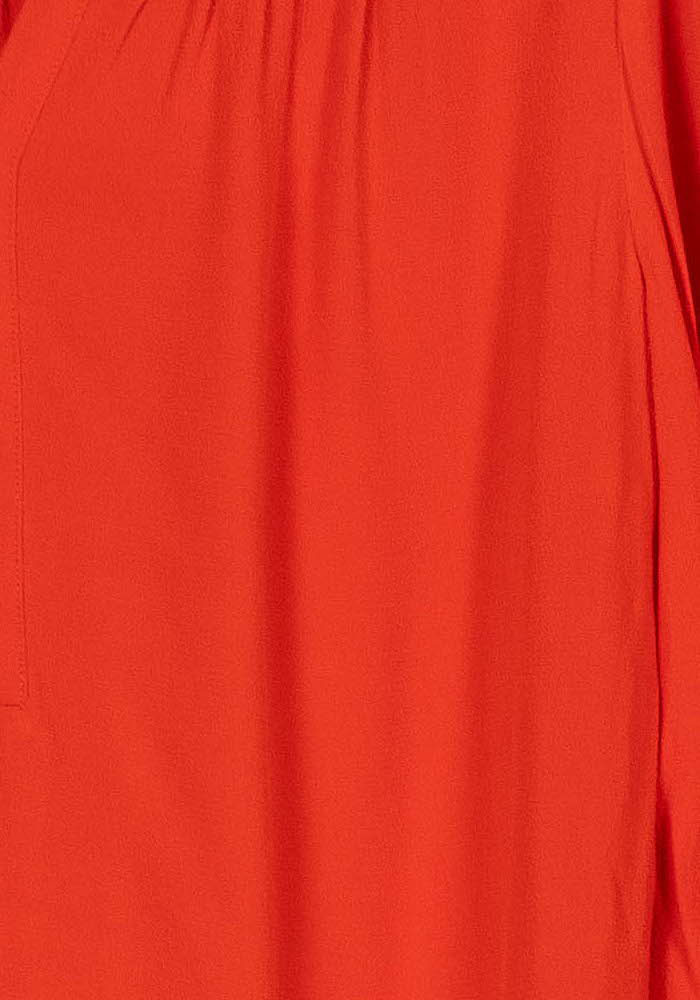 Robe Midi Rouge - Taille S/36 de la marque ba&sh | PARAD97766 - Vendu par Paradigme - Image 3