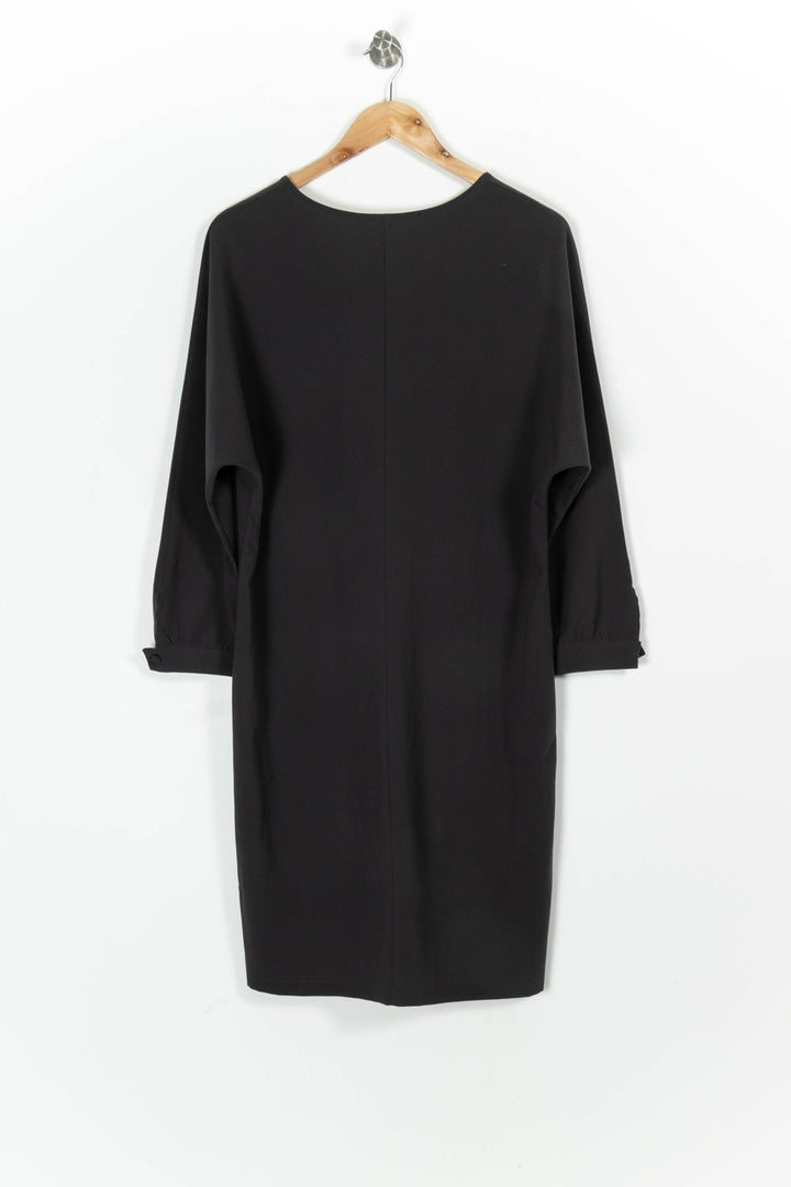 Robe Droite Grise - Taille M/38 de la marque La Fée Maraboutée | PARAD97769 - Vendu par Paradigme - Image 4