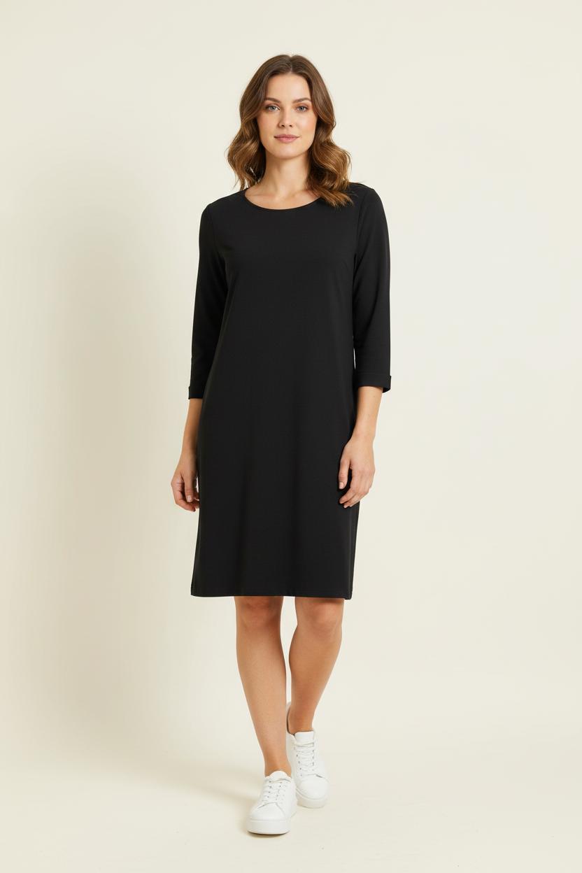 Robe Droite Grise - Taille M/38 de la marque La Fée Maraboutée | PARAD97769 - Vendu par Paradigme - Image 1