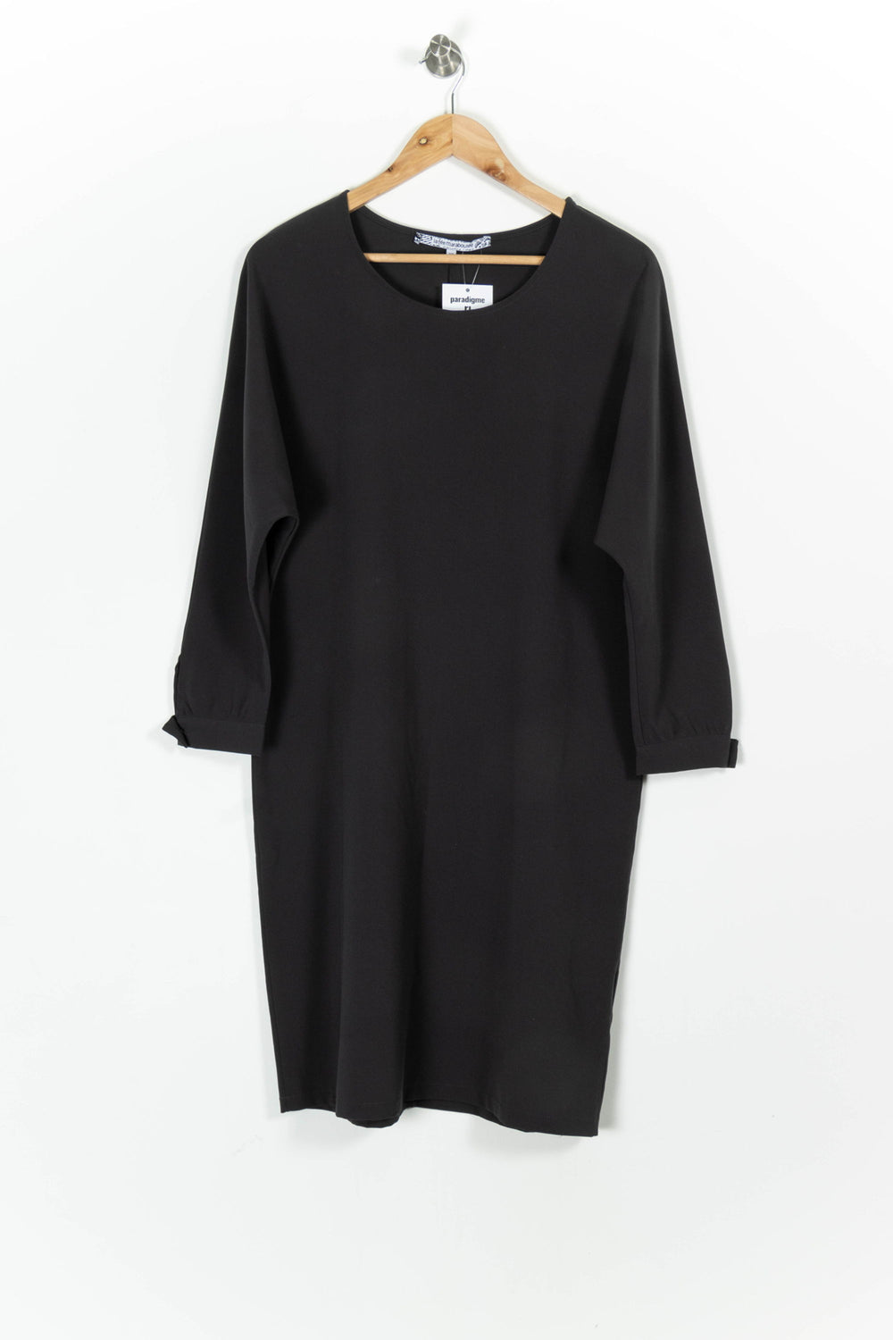 Robe Droite Grise - Taille M/38 de la marque La Fée Maraboutée | PARAD97769 - Vendu par Paradigme - Image 2