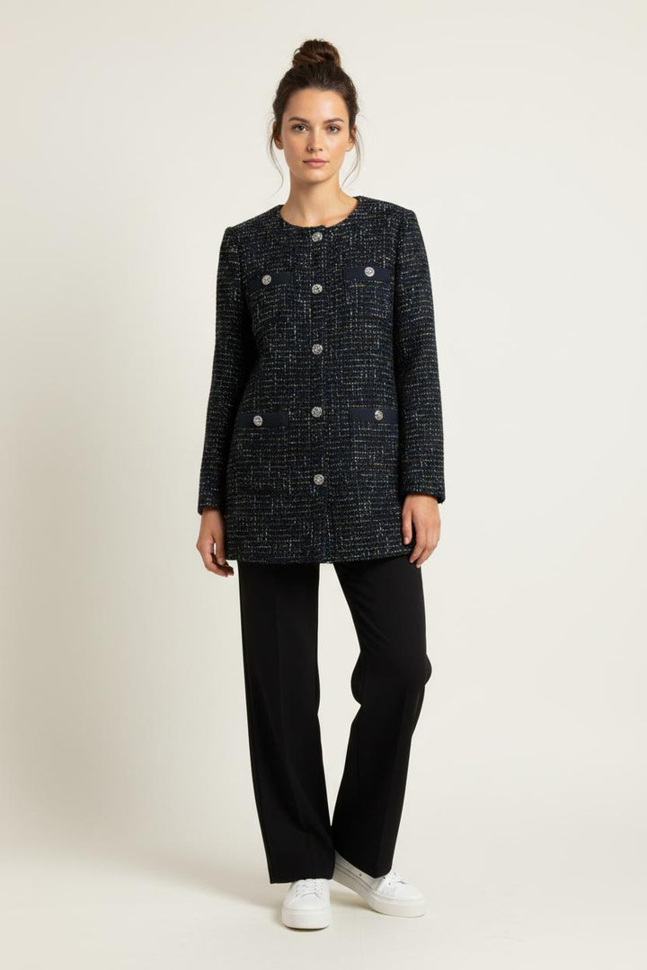Veste Bleue - Taille M/38 de la marque Claudie Pierlot | PARAD97771 - Vendu par Paradigme - Image 1