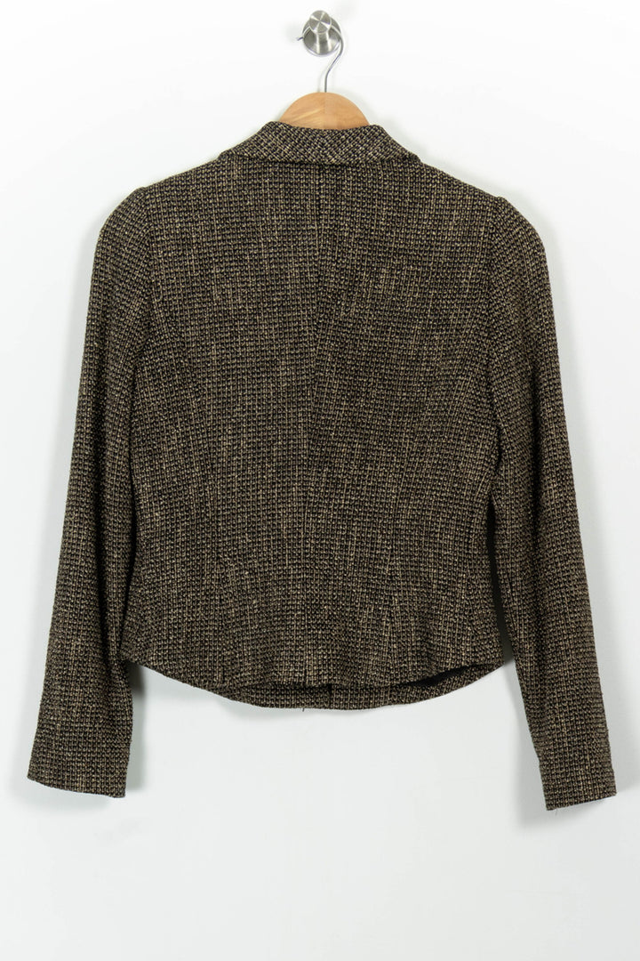 Veste Marron - Taille L/40 de la marque Max Mara | PARAD97772 - Vendu par Paradigme - Image 4