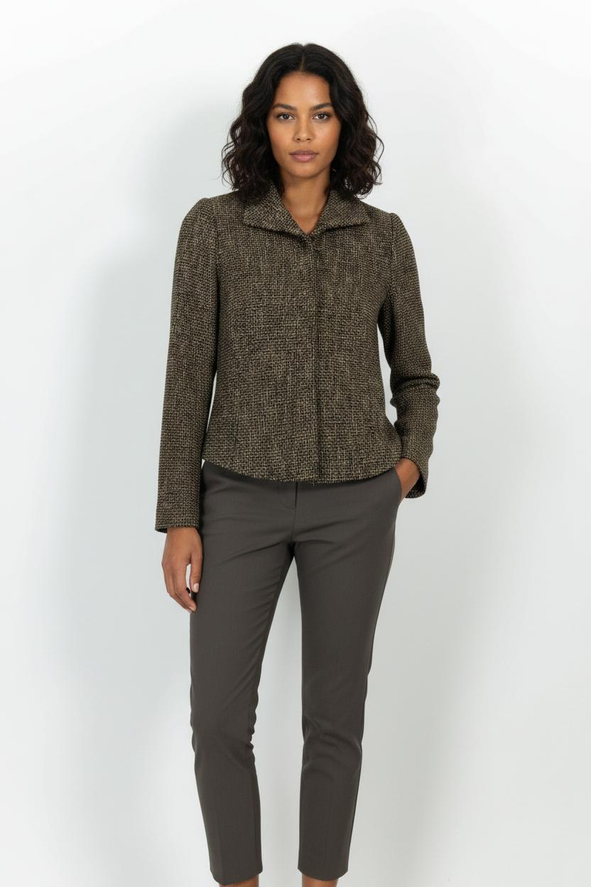 Veste Marron - Taille L/40 de la marque Max Mara | PARAD97772 - Vendu par Paradigme - Image 1