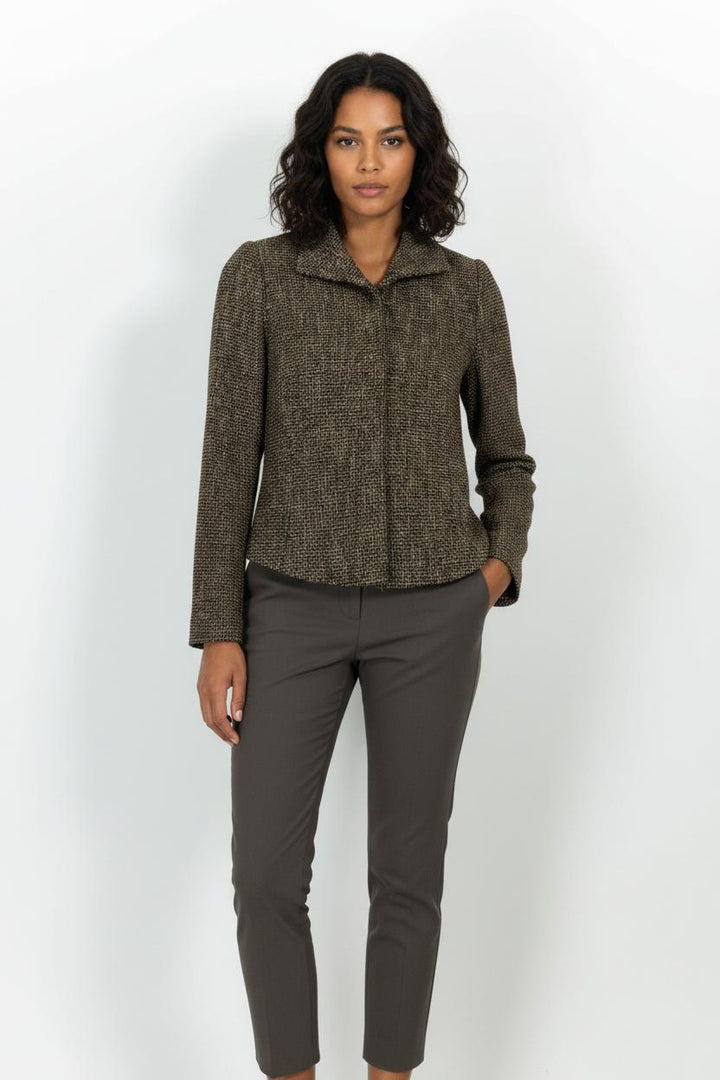 Veste Marron - Taille L/40 de la marque Max Mara | PARAD97772 - Vendu par Paradigme - Image 1