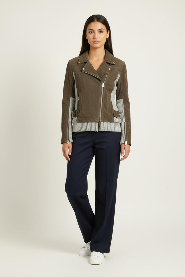 Blouson Vert et Gris - Taille M/38 de la marque All Saints | PARAD97773 - Vendu par Paradigme - Image 1
