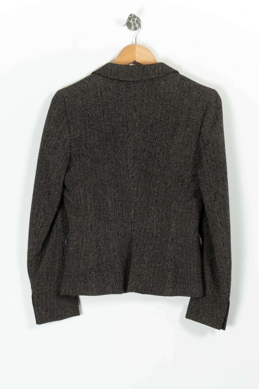 Blazer Marron - Taille L/40 de la marque Max Mara | PARAD97774 - Vendu par Paradigme - Image 4