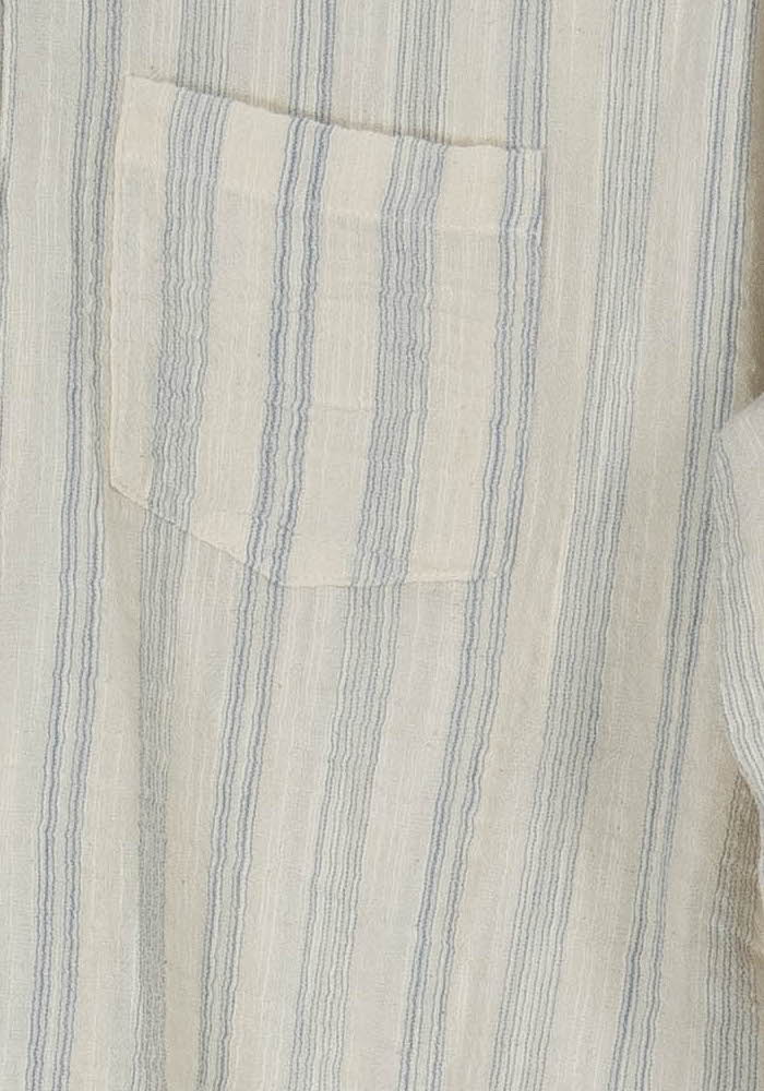 Blouse Blanche et Bleue - Taille S/36 de la marque Pablo | PARAD97775 - Vendu par Paradigme - Image 3