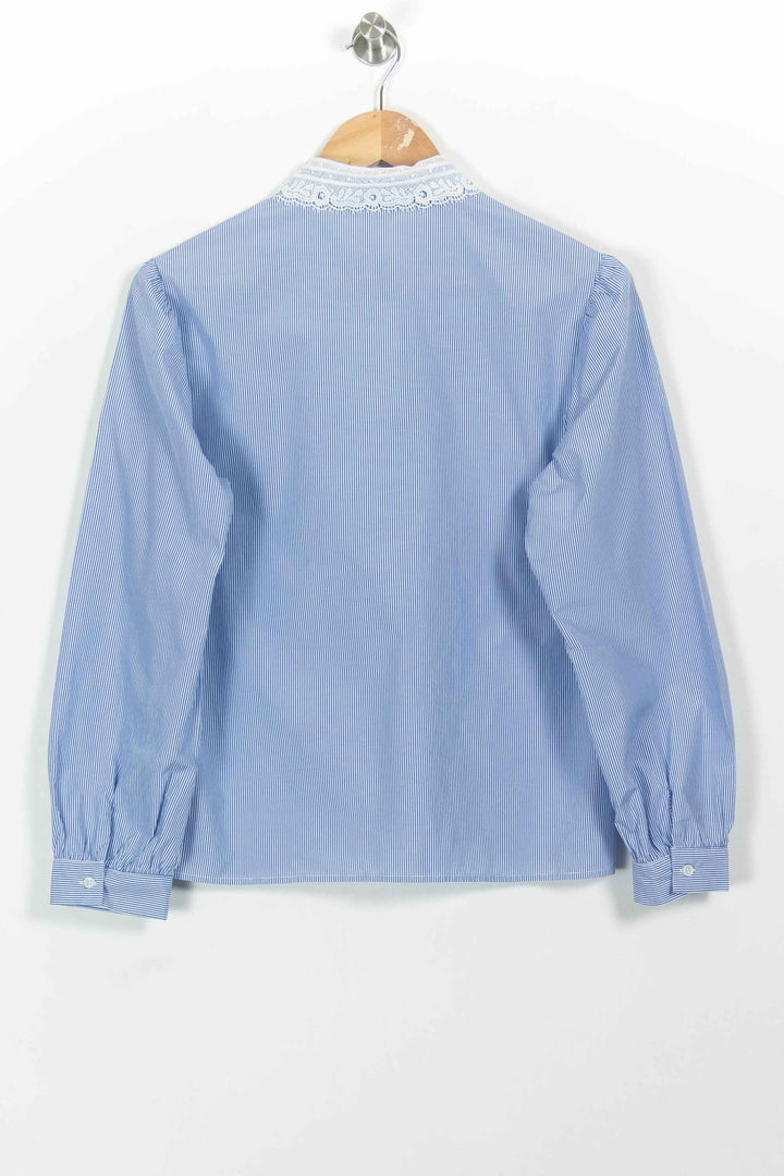 Chemise Bleue et Blanche - Taille S/36 de la marque Pablo | PARAD97776 - Vendu par Paradigme - Image 4